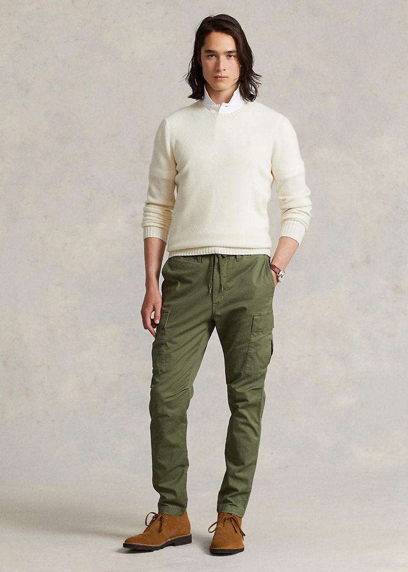 ポロ ラルフ ローレン パンツ メンズ オリーブ ストレッチ スリム フィット Twill Cargo VHIOS0641